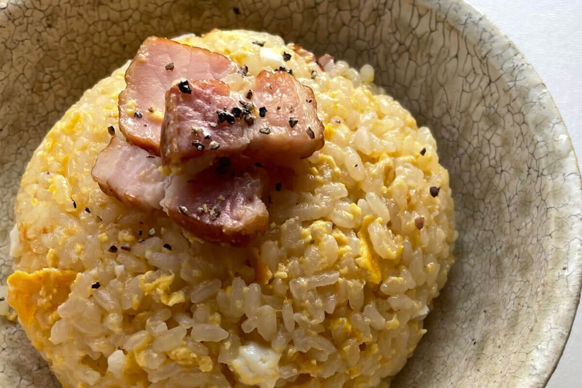 炊飯器で簡単チャーハン