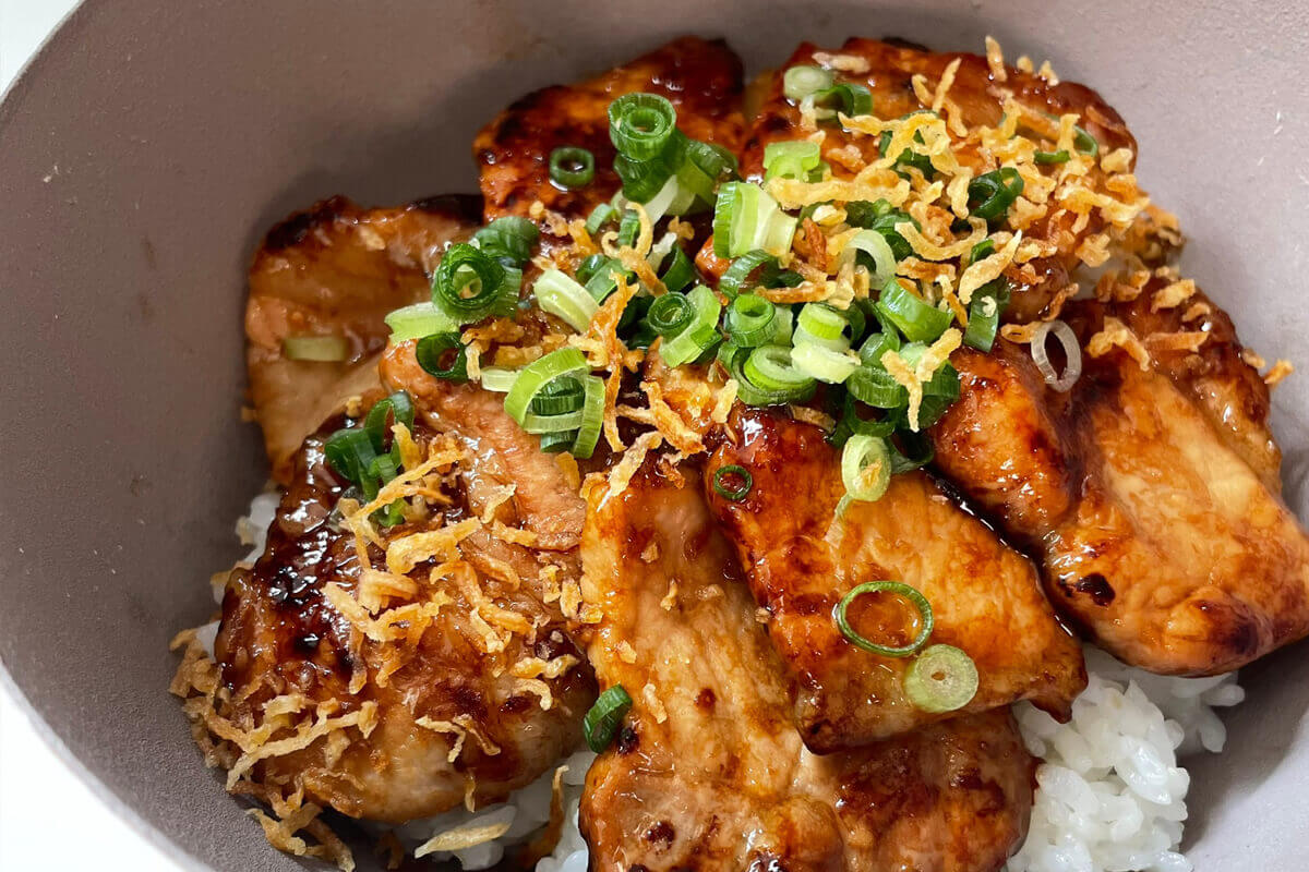 ご飯がすすむスタミナ豚丼